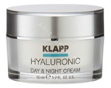 Klapp Hyaluronic Day & Night Cream, 50 мл. Крем Гиалуроник День-Ночь.