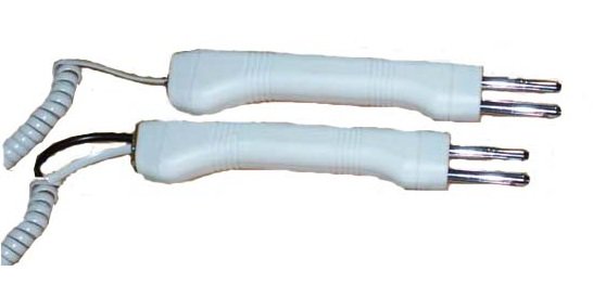 Трубчатые двухполярные электроды, 2 ручки (пара)