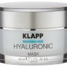 Klapp Hyaluronic Mask, 50 мл. Маска Глубокое увлажнение.