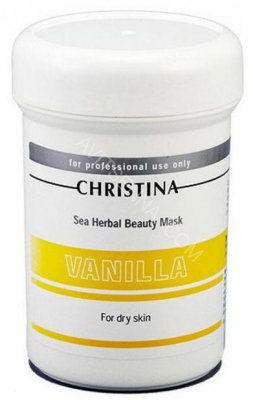 Christina Masks Sea Herbal Beauty Mask Vanilla, 250 мл. Ванильная маска для сухой кожи.