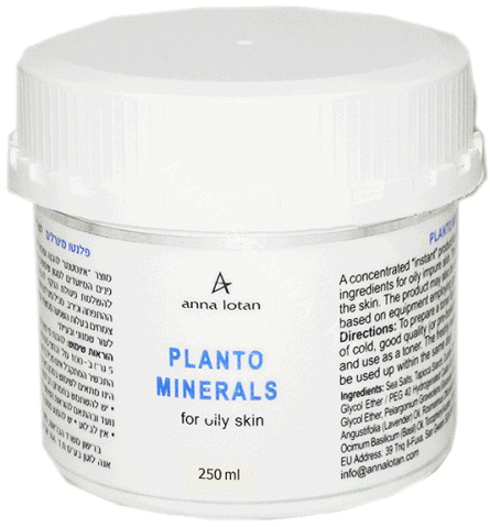 Планто минералы для жирной кожи Anna Lotan Planto Minerals For Oily Skin 250 мл