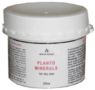 Планто минералы для сухой кожи Anna Lotan Planto Minerals For Dry Skin 250 мл
