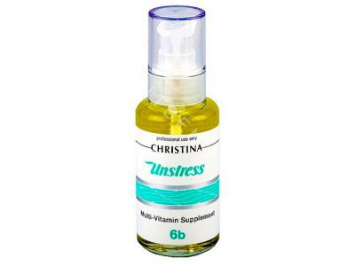 Christina Unstress Multi Vitamin Supplement - Мультивитаминные капли к массажному крему (шаг 6b) 100 мл
