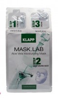 Увлажняющая маска с алоэ вера 3-х комонентный набор Klapp MASK.LAB Aloe Vera Moisturizing Mask 1 шт