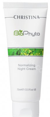 Christina Bio Phyto Normalizing Night Cream. Нормализующий ночной крем.