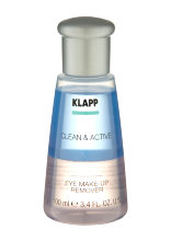 Средство для снятия макияжа с глаз Klapp Clean&Active Eye Make-Up Remover 100 мл
