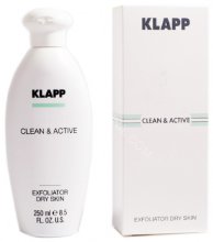 Эксфолиатор для сухой кожи Klapp Clean & Active Exfoliator Dry Skin 250 мл