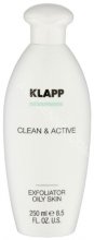 Эксфолиатор для жирной кожи Klapp Clean & Active Exfoliator Oily Skin 250 мл