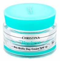 Christina Unstress Pro-Biotic Day Cream, SPF 12