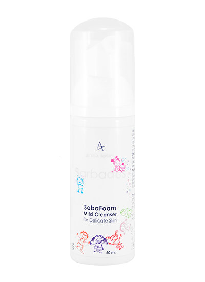 Пенка очищающая нежная для деликатной кожи Anna Lotan Barbados SebaFoam Mild Facial Cleanser 30 мл