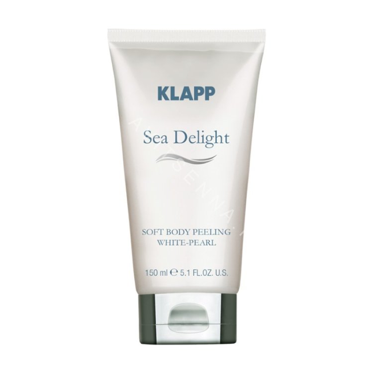Klapp Sea Delight Soft Body Peeling White Pearl, 150 мл. Пилинг для тела "Белая жемчужина"