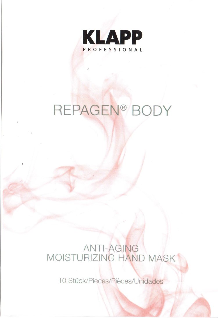 Омолаживающая увлажняющая маска для рук Klapp Repagen Body Anti-Aging Moisturizing Hand Mask 1 шт.