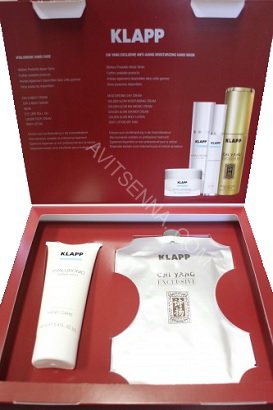 Klapp Set 3x Handmask + Hyaluronic Hand Cream